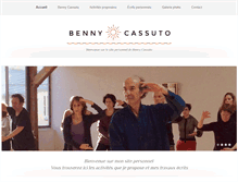 Tablet Screenshot of bennycassuto.com